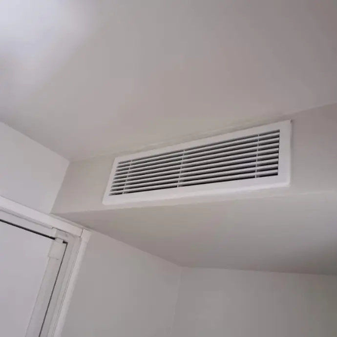 Climatisation gainable en faux plafond